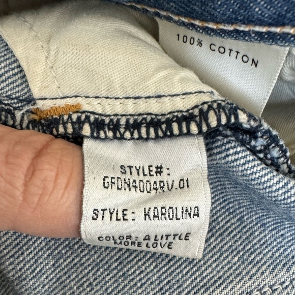 GRLFRND Karolina Distressed High Rise Jeans size 27 - Picture 12 of 13